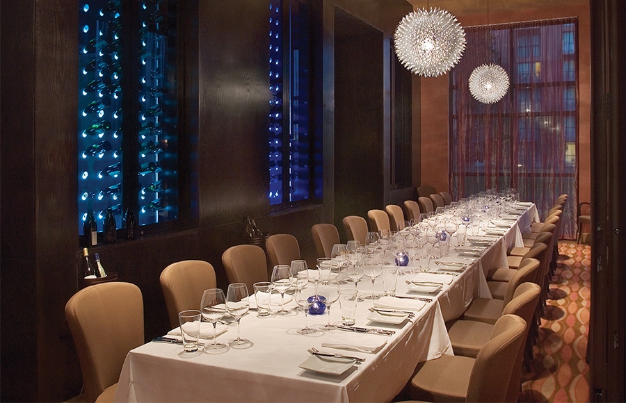 Todd English's Bluezoo Private Dining Room at the Walt Disney World Dolphin Resort